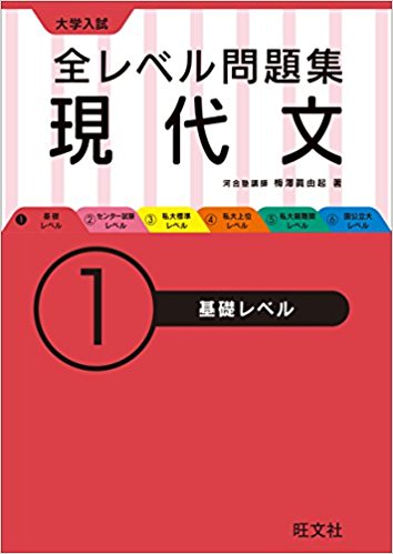 大学入試全レベル問題集現代文｜難易度別に問題演習ができる参考書