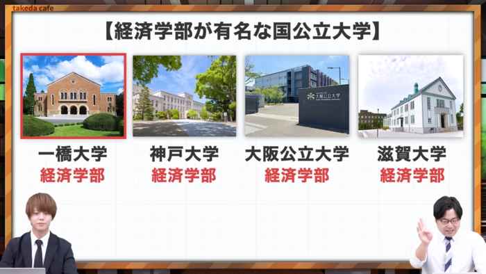 学部別おすすめ大学