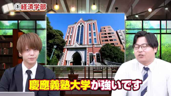 学部別おすすめ大学