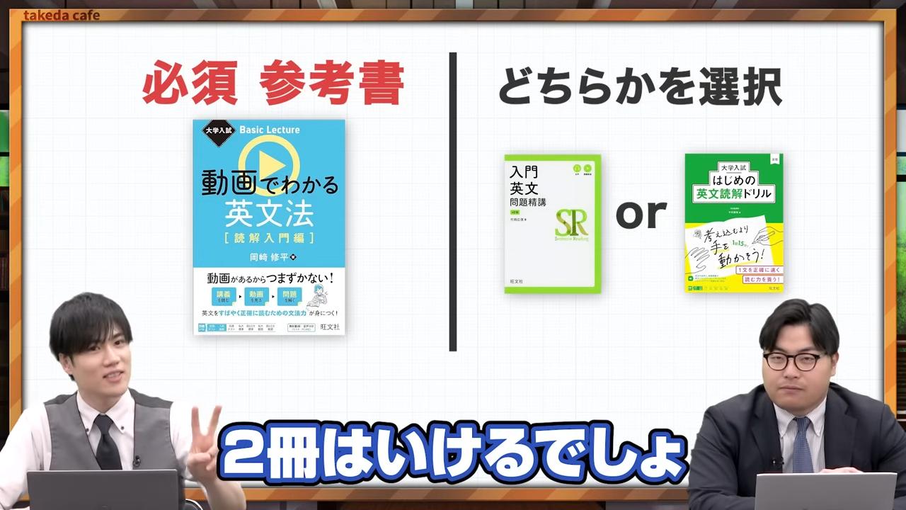 英語の推奨参考書