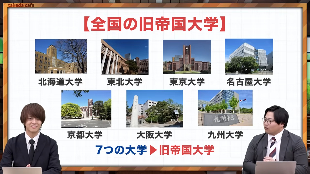 旧帝大 7大学